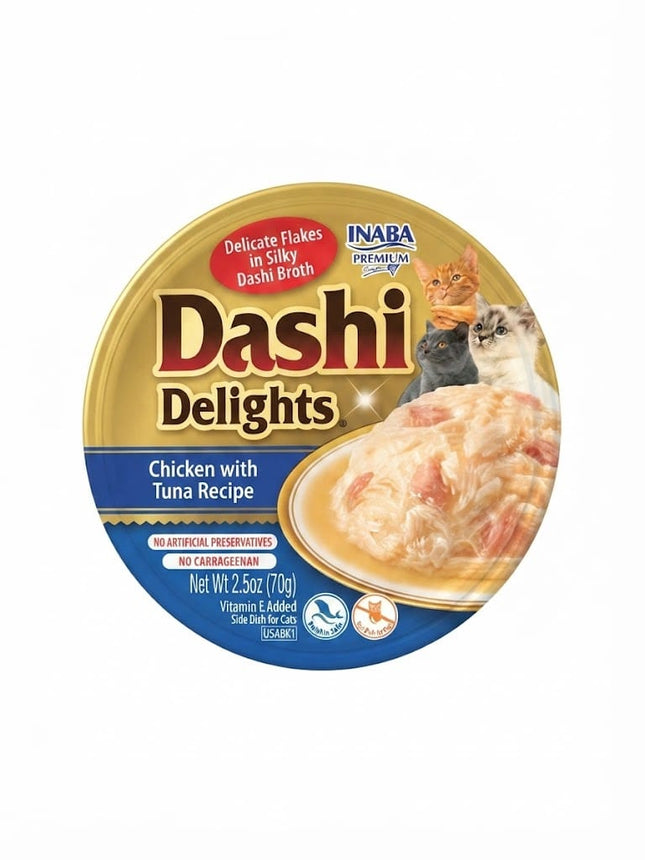 Ziggy Pupps Cat Inaba Dashi Delights Wet Cat Food Chicken with Tuna Recipe 70g