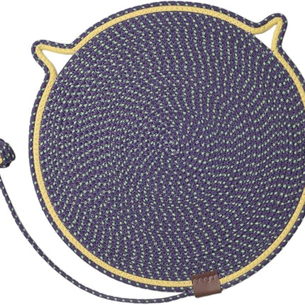 Ziggy Pupps Cat Interactive Cat Scratching Mat with Ball Toy Size 50cm