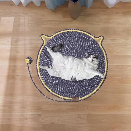 Ziggy Pupps Cat Interactive Cat Scratching Mat with Ball Toy Size 50cm