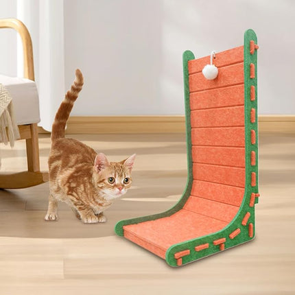 Ziggy Pupps Cat Interactive Cat Scratching Pad Non Slip Furniture Protector Board
