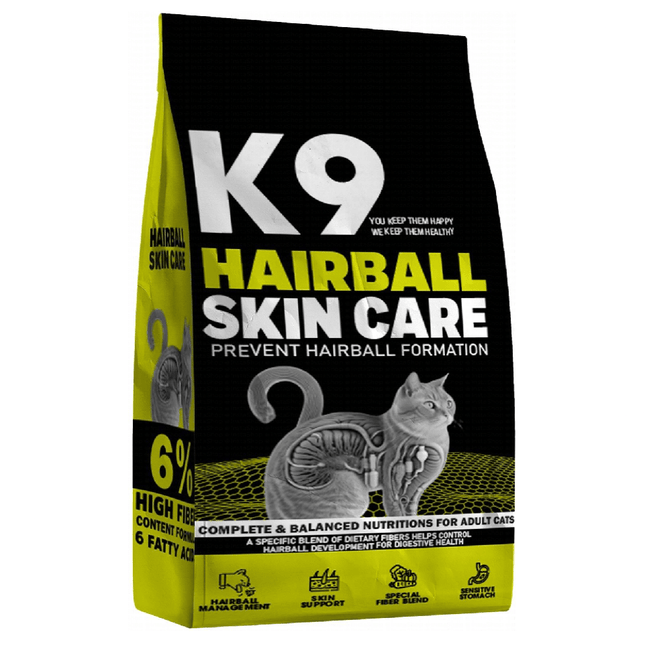 Ziggy Pupps Cat K9 Anti-Hairball Dry Food for Adult Cats 2 kg
