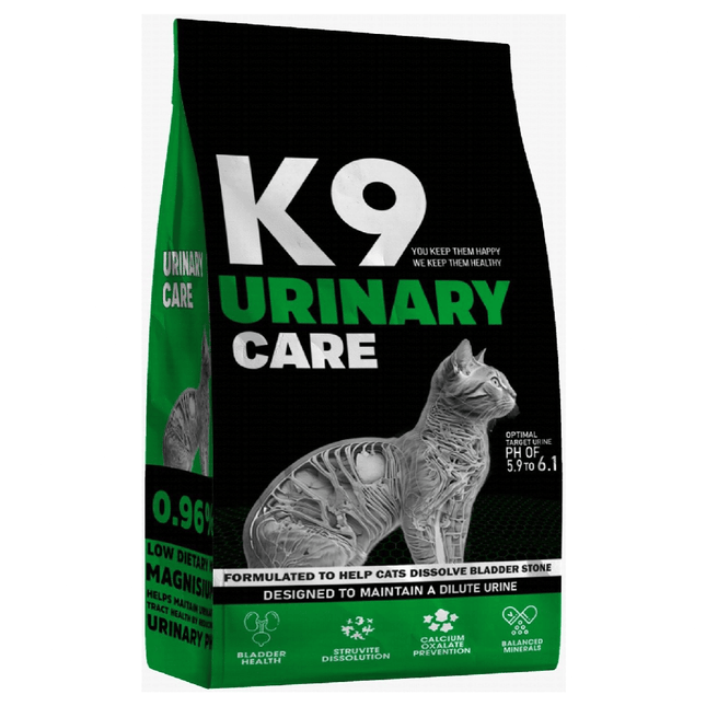 Ziggy Pupps Cat K9 Urinary Care Dry Cat Food 2 kg