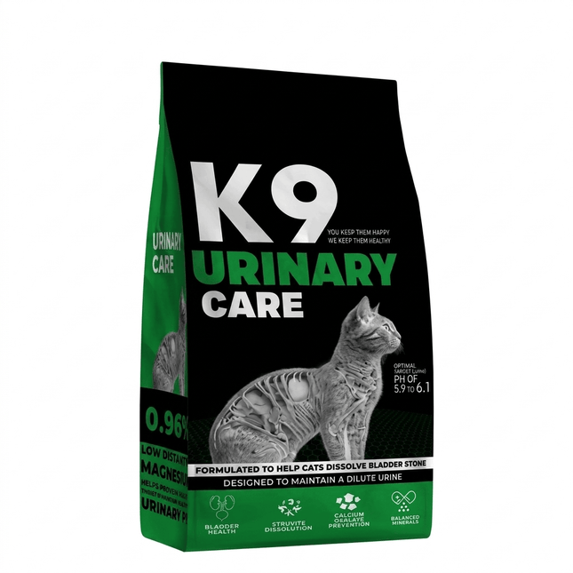Ziggy Pupps Cat K9 Urinary Care Dry Cat Food 500 g