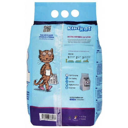 Ziggy Pupps Cat Kiki Kat White Bentonite Clumping Cat Litter Lavender 5 L