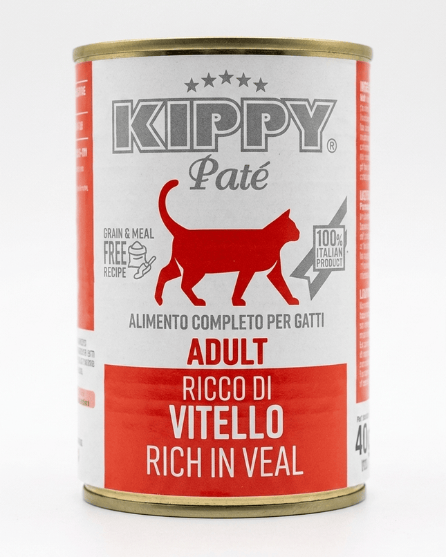 Ziggy Pupps Cat Kippy Wet Food For adult Cat Veal 400 gr