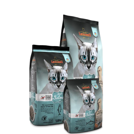 Ziggy Pupps Cat Leonardo Dry Food with Salmon for Sensitive and Adult Cats 1.8 kg