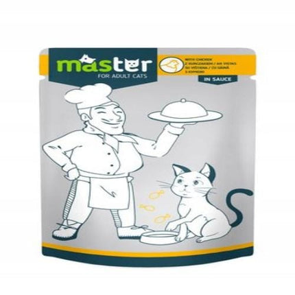 Ziggy Pupps Cat Master Wet Food with Chicken in Jelly for Adult Cats 80 gr