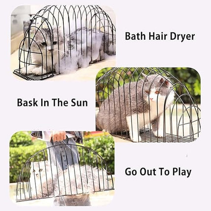 Ziggy Pupps Cat Metal cage for bathing cats veterinary