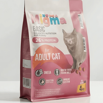 Ziggy Pupps Cat Migma Dry Food for Adult Cats 4 kg