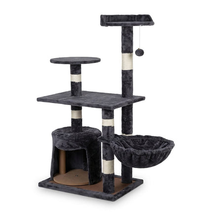 Ziggy Pupps Cat Multi-Level Cat Tree Tower with Condo and Scratching Posts Height 92.5 cm