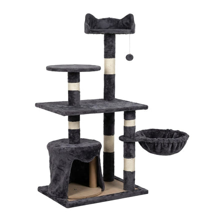 Ziggy Pupps Cat Multi-Level Cat Tree Tower with Condo and Scratching Posts Height 92.5 cm