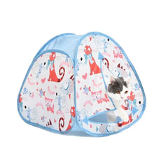 Ziggy Pupps Cat Naomi Square Game Multicolored Cat Tunnel
