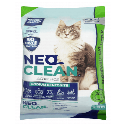 Ziggy Pupps Cat Neo Clean Advance Sodium Bentonite Clumping Cat Litter Apple Scent 4.15 kg