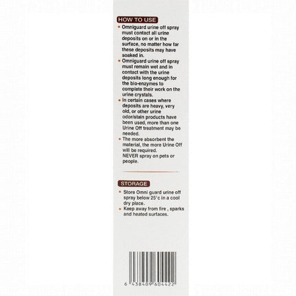 Ziggy Pupps Cat Omni Guard Urine Off Spray 225Ml