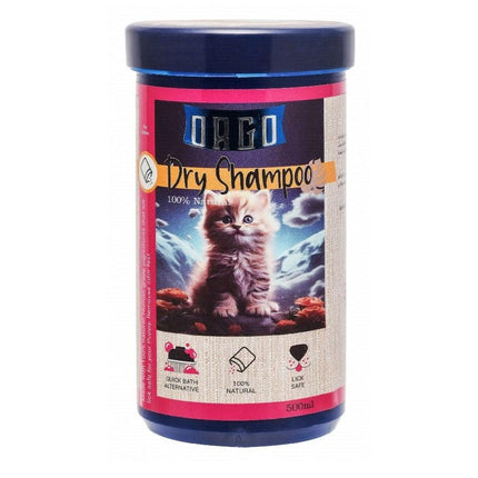 Ziggy Pupps Cat Orgo Dry Shampoo for kitten Cats 500 ml