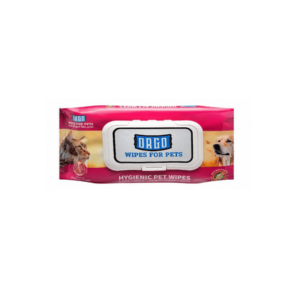 Ziggy Pupps Cat Orgo Pet Wet Wipe Glove Pomegranate Scent 48 wipes