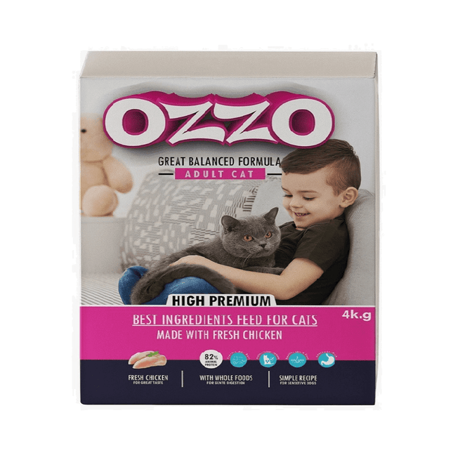 Ziggy Pupps Cat OZZO Dry Food For Adult Cats 1k