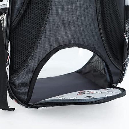 Ziggy Pupps cat Panoramic Space Capsule Pet Carrier Backpack Pop Art Print