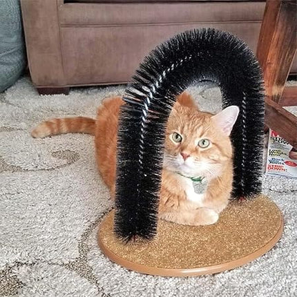 Ziggy Pupps Cat Perfect Cat Self Scratching And Grooming Arch Toy Cat Self Brushing Deshedding