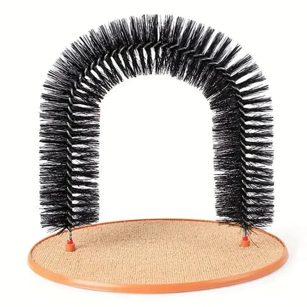Ziggy Pupps Cat Perfect Cat Self Scratching And Grooming Arch Toy Cat Self Brushing Deshedding