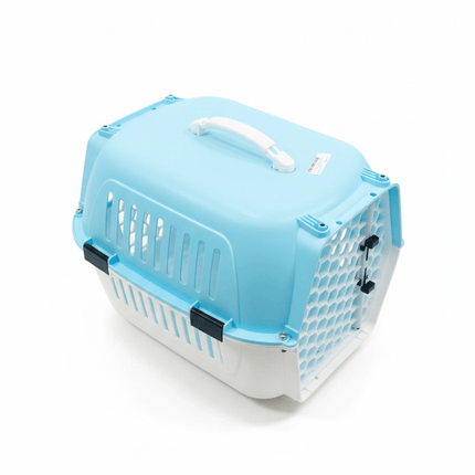 Ziggy Pupps Cat Pet Carrir Box Medium Size Available in two colors light blue and light green