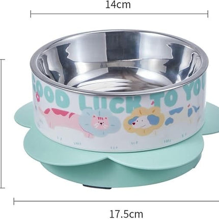 Ziggy Pupps Cat Pet Feeding Bowl For Feeding Pets Removable Desing For Easy Pet Bowl 12 Mm