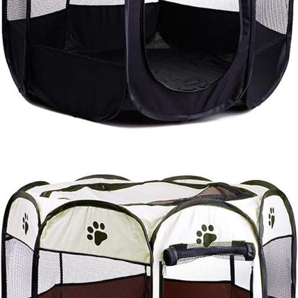 Ziggy Pupps Cat Pet playpen for small dogs cats, foldable dog kennel Medium