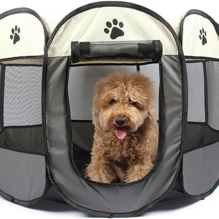 Ziggy Pupps Cat Pet playpen for small dogs cats, foldable dog kennel Medium