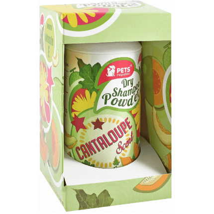 Ziggy Pupps Cat Pets Republic Dry Shampoo Powder Cantaloupe Scent 500 gr