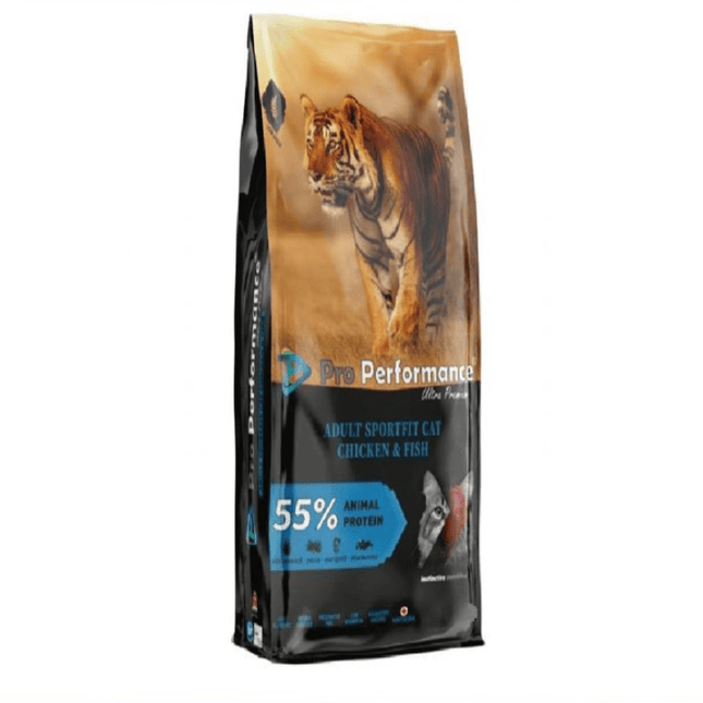 Ziggy Pupps Cat Pro Performance Adult cat Food With Chicken and Salmon and Shrimp 2 Kg