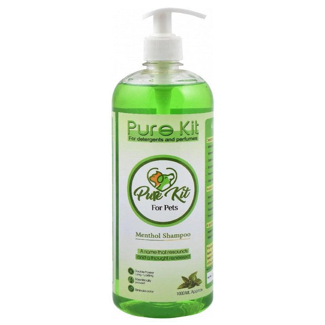 Ziggy Pupps Cat Pure Kit Menthol Pet Shampoo 1000 ml