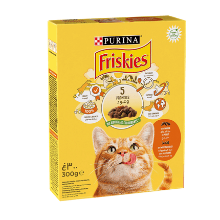 Ziggy Pupps Cat Purina Friskies Chicken And Vegetables  300g