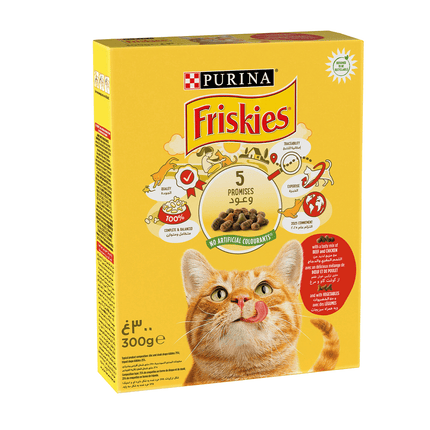 Ziggy Pupps Cat Purina Friskies With Chicken Beef And Vegetables 300 gr