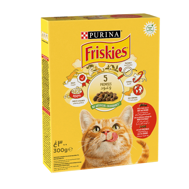 Ziggy Pupps Cat Purina Friskies With Chicken Beef And Vegetables 300 gr