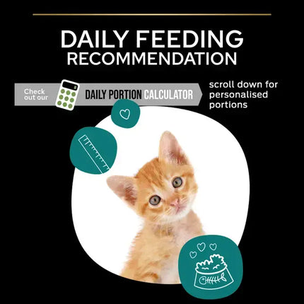 Ziggy Pupps Cat Purina Pro Plan Healthy Start Dry Food with Chicken for Kittens (Up to 1 Years) 1.5 kg