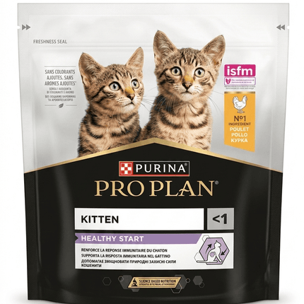 Ziggy Pupps Cat Purina Pro Plan Opti Start Original Dry Food with Chicken for Kittens 400g