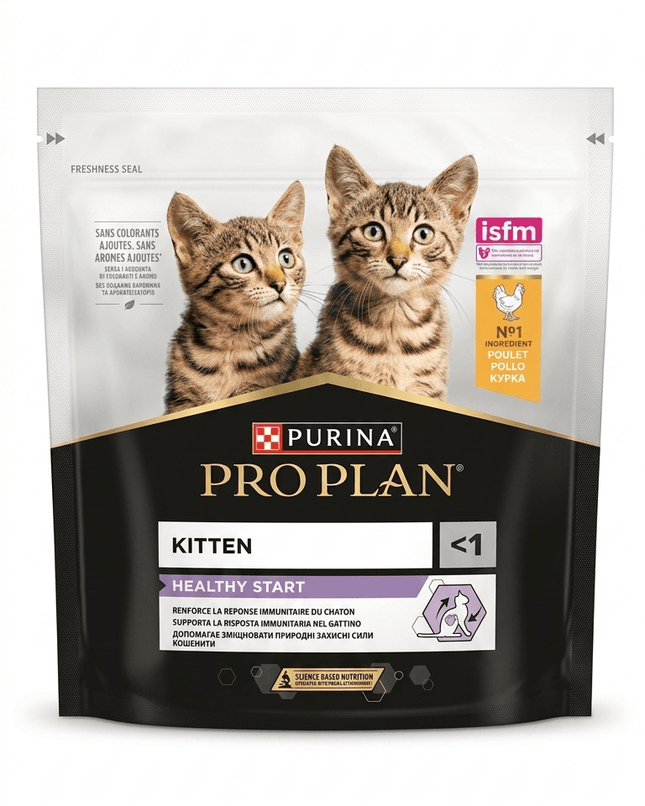 Ziggy Pupps Cat Purina Pro Plan Opti Start Original Dry Food with Chicken for Kittens 400g