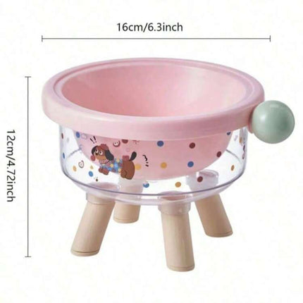 Ziggy Pupps Cat Stainless Steel Bowl Ideal For Food And Water Spill Proof Desing Non Slip Base 12 Mm