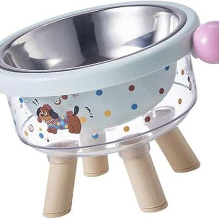 Ziggy Pupps Cat Stainless Steel Bowl Ideal For Food And Water Spill Proof Desing Non Slip Base 12 Mm