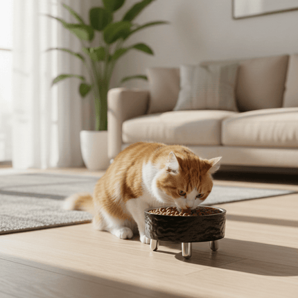 Ziggy Pupps Cat Stainless Steel Pet Bowl 12 Mm
