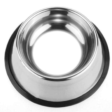 Ziggy Pupps Cat Stainless Steel Pet Bowl Regular Non Skid Size 1