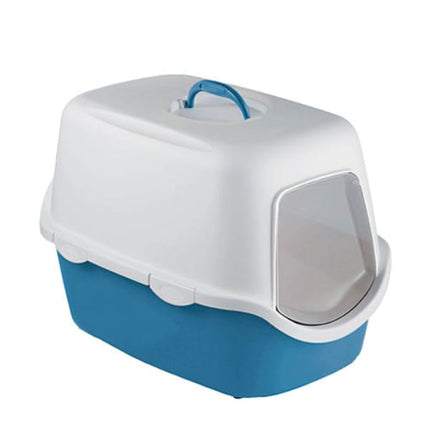 Ziggy Pupps Cat Stefanplast Cat Litter Box Blue 56 × 40 × 40 cm