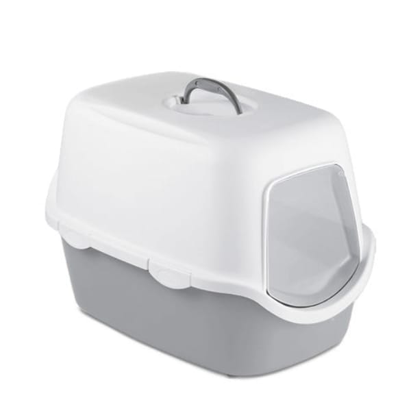 Ziggy Pupps Cat Stefanplast Cat Litter Box Gray 56 × 40 × 40 cm