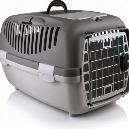 Ziggy Pupps Cat Stefanplast Gulliver 2 Light Gray And Gray Crate 55x36x35cmor Pets Up to 8kg