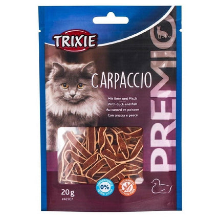 Ziggy Pupps Cat Trixie Premio Carpaccio Duck and Fish Cat Treats 20 gr