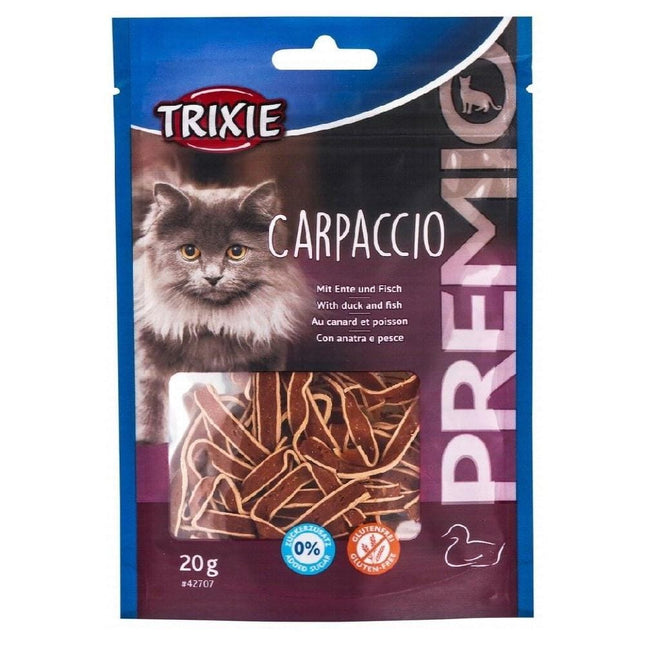 Ziggy Pupps Cat Trixie Premio Carpaccio Duck and Fish Cat Treats 20 gr