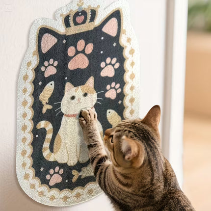 Ziggy Pupps Cat Wall Mounted Self Adhesive Cat Scratching Pad