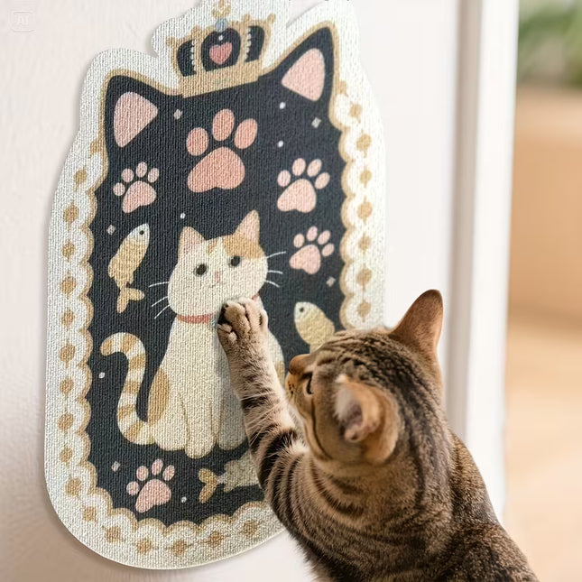 Ziggy Pupps Cat Wall Mounted Self Adhesive Cat Scratching Pad