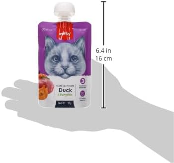 Ziggy Pupps Cat Wanpy Cat Treat Paste with Duck and Pumpkin 90 gr