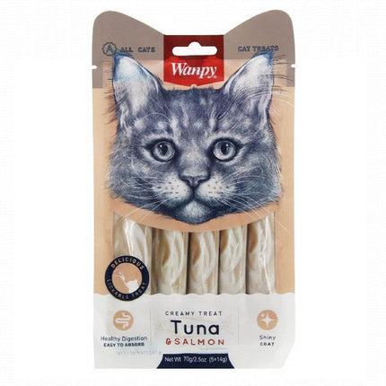 Ziggy Pupps Cat Wanpy Creamy Treat With Tuna And Salmon 70 gr